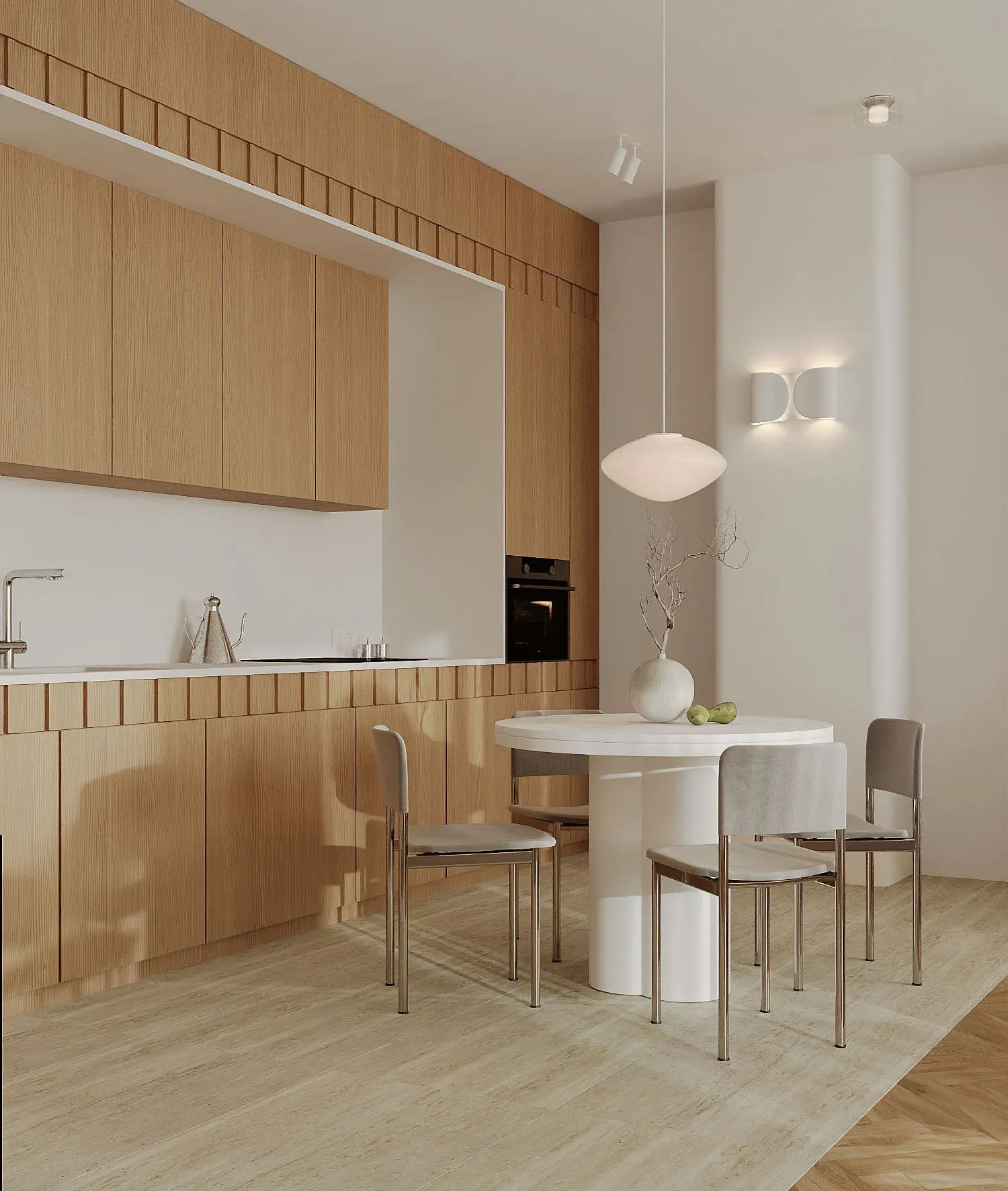 Apartment on Volodymyrska Street. Visualization