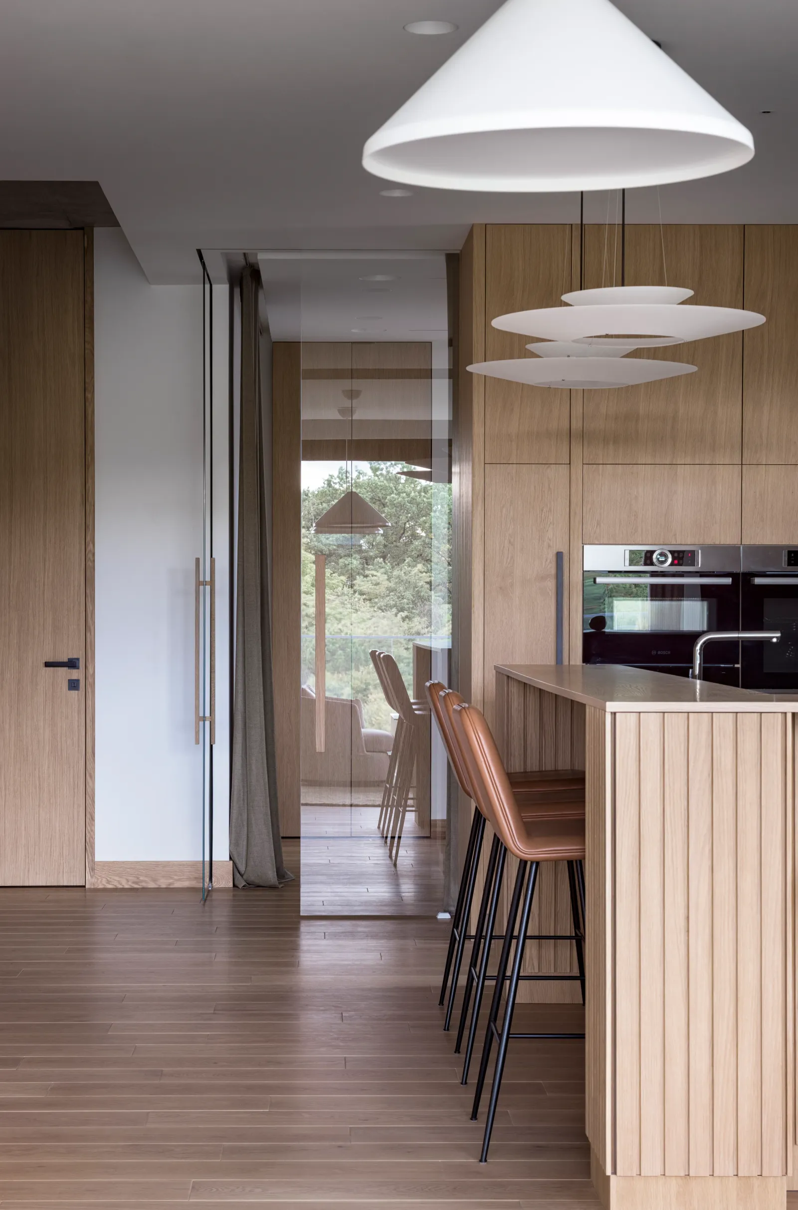 Apartment with a view of the botanical garden