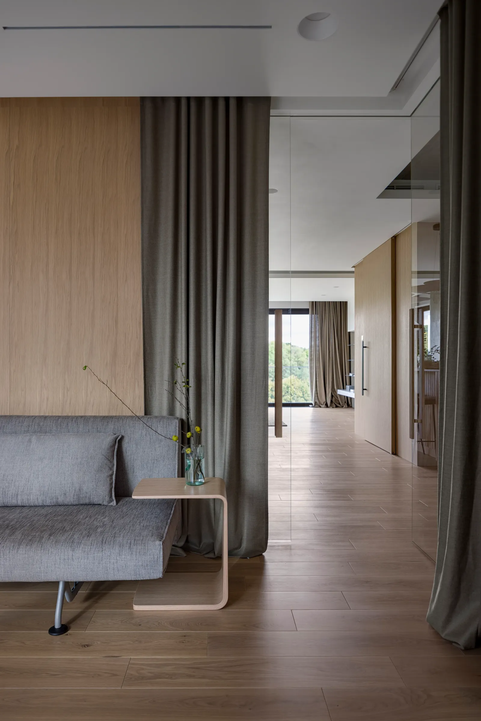 Apartment with a view of the botanical garden