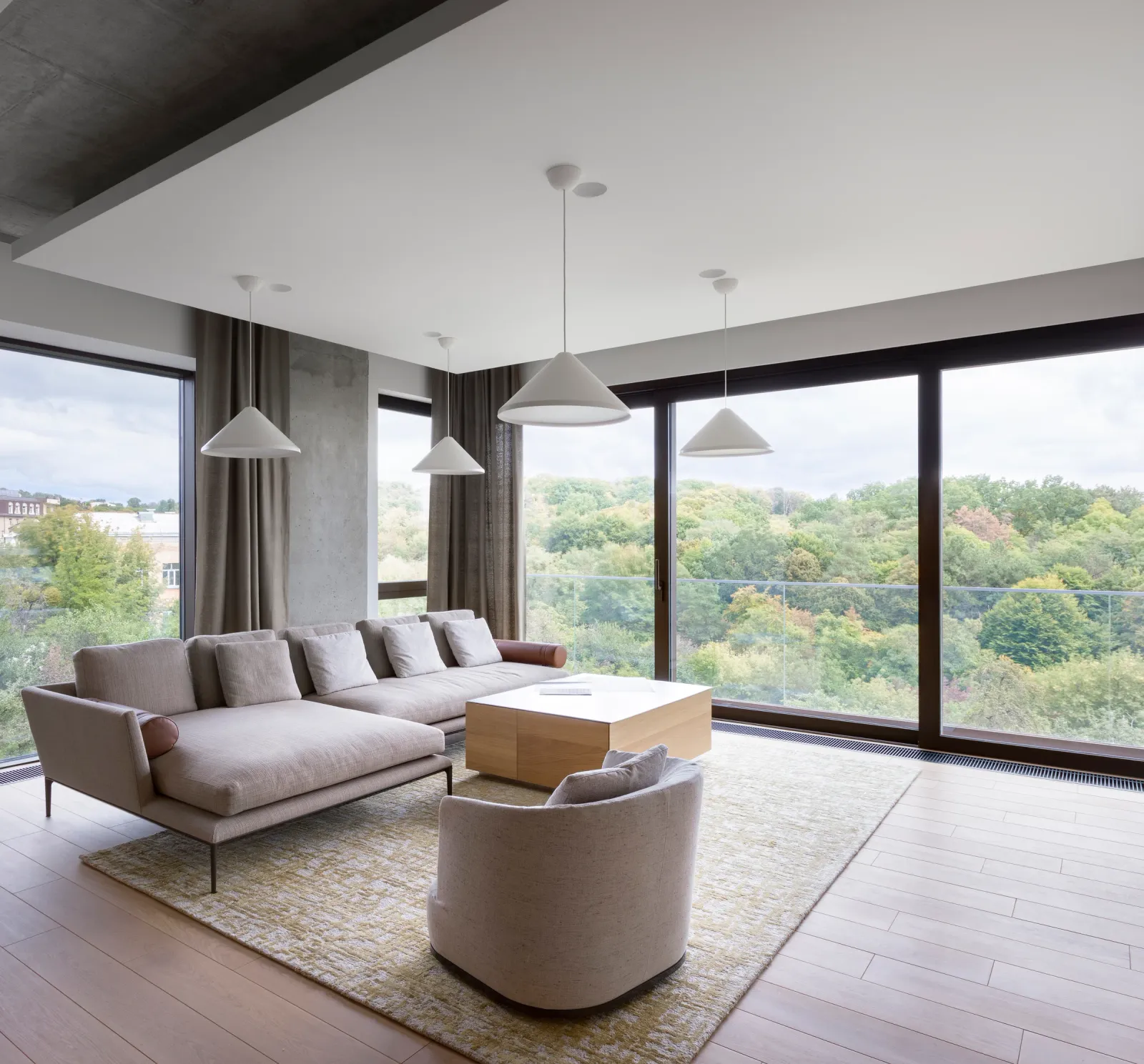 Apartment with a view of the botanical garden
