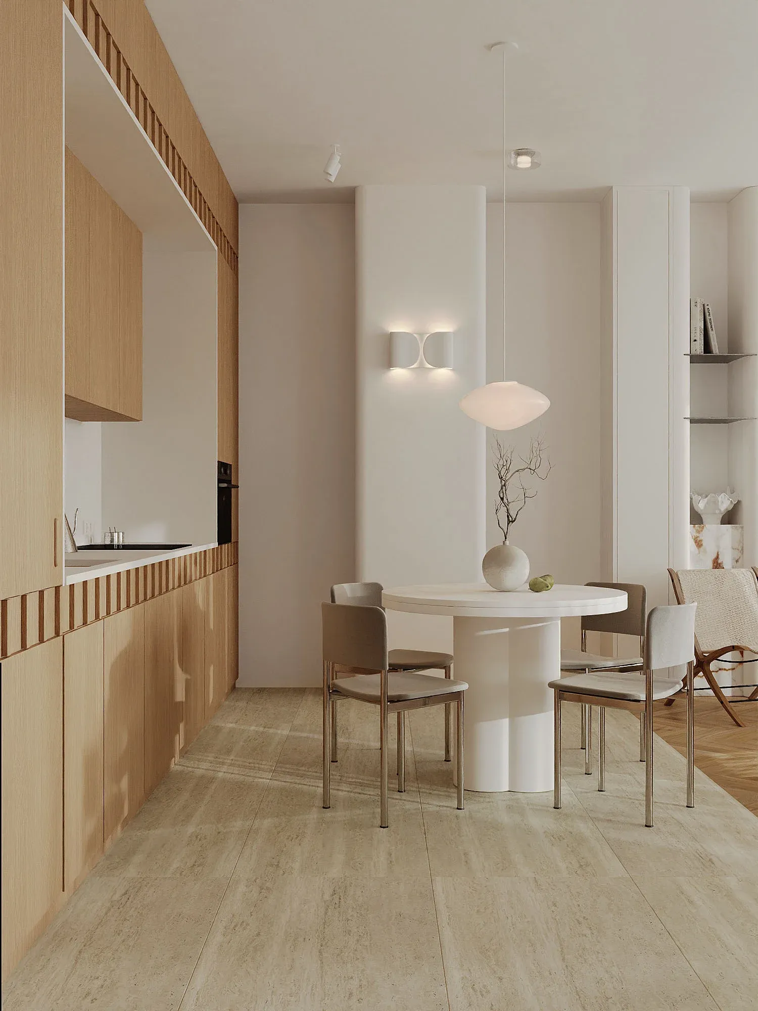 Apartment on Volodymyrska Street. Visualization