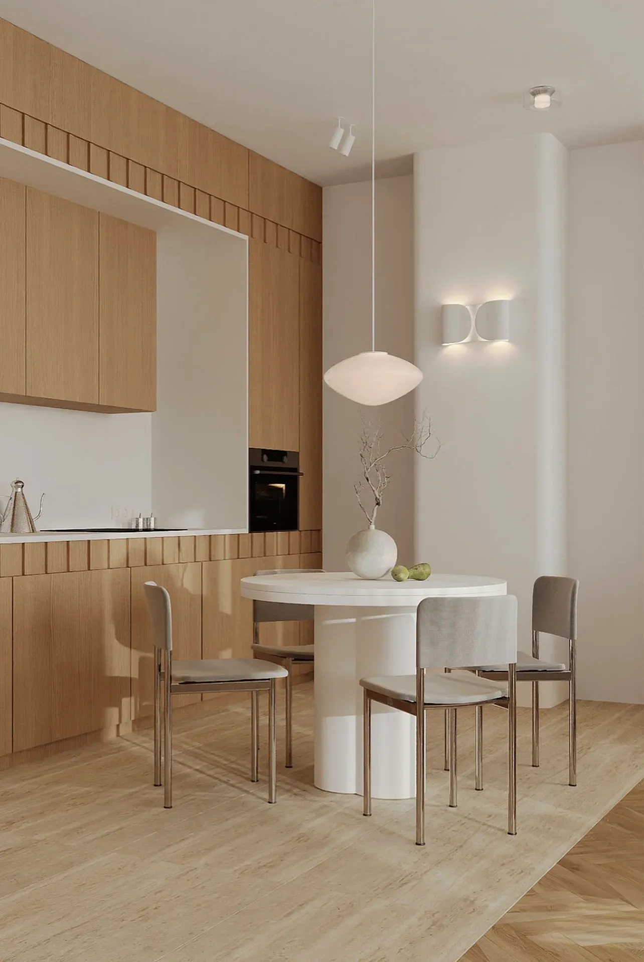 Apartment on Volodymyrska Street. Visualization