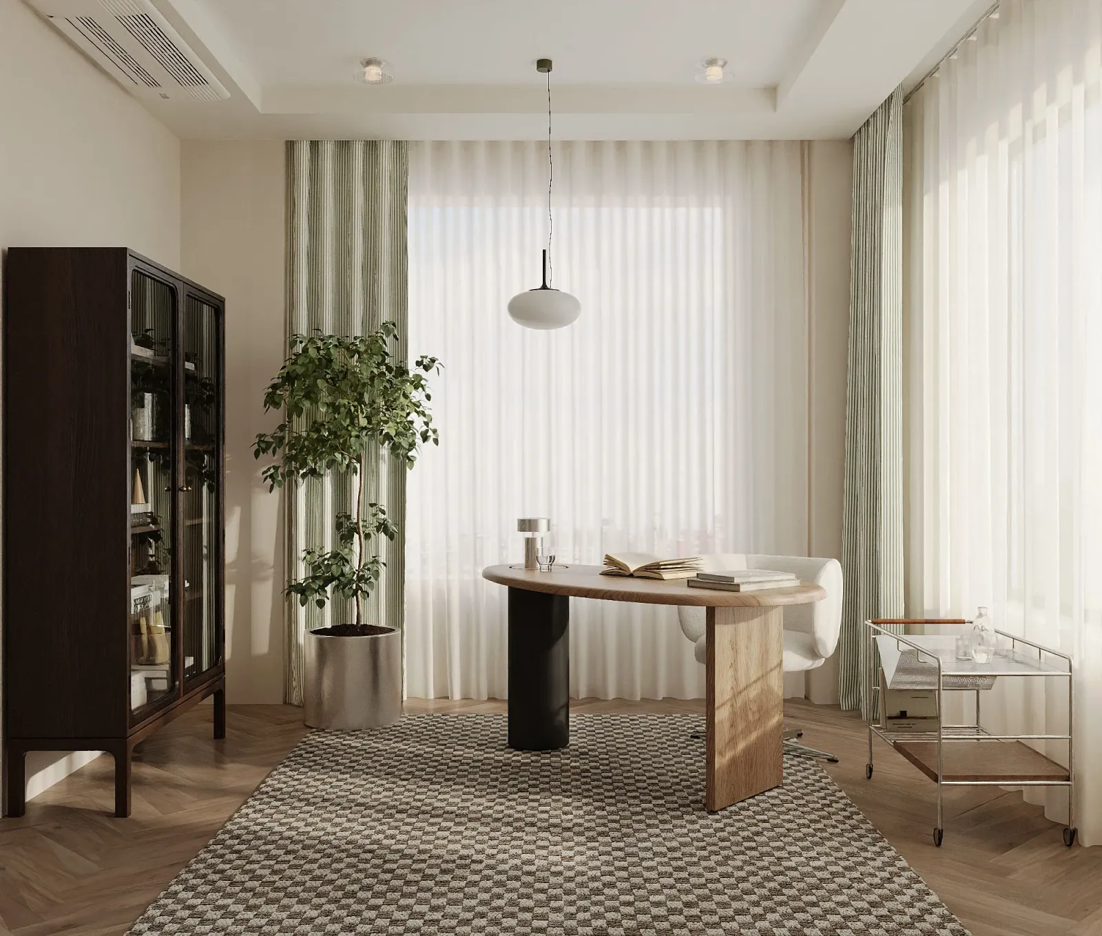 Apartment on Volodymyrska Street. Visualization