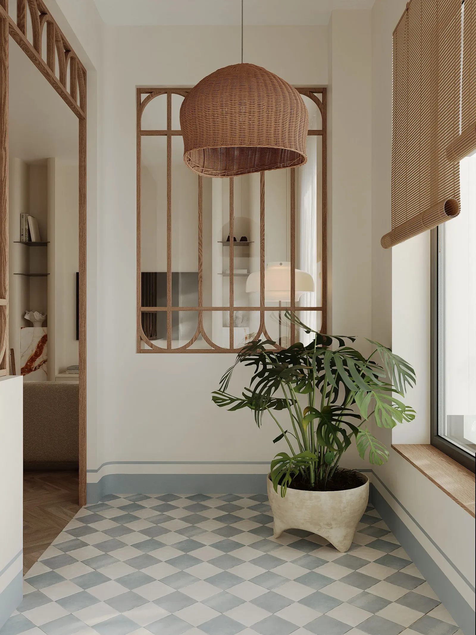 Apartment on Volodymyrska Street. Visualization